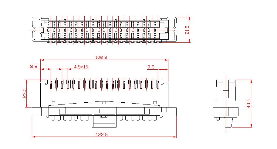 Highband Module 8 Pairs highband module
